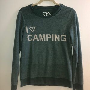 Chaser I love camping sweatshirt
